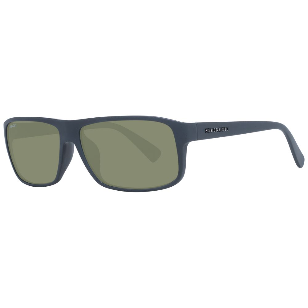 Serengeti Gray Plastic Sunglasses