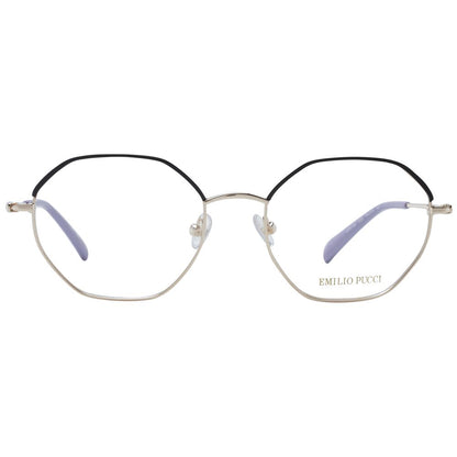 Emilio Pucci Black Metal Glasses (Frames)