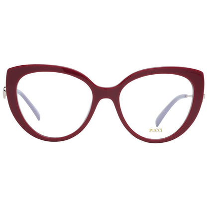 Emilio Pucci Red Plastic Glasses (Frames)