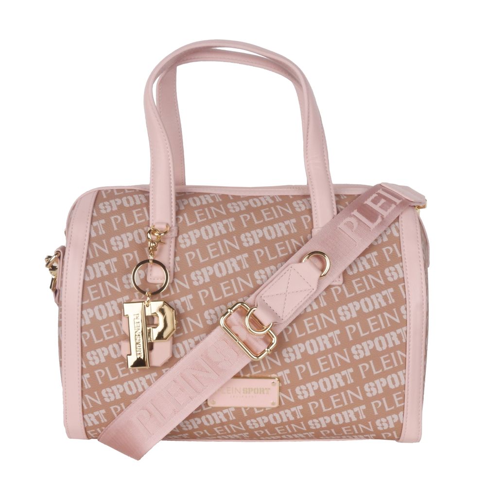 Plein Sport Pink Polyamide Women Crossbody Bag
