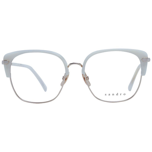 Sandro White Stainless Steel Glasses (Frames)