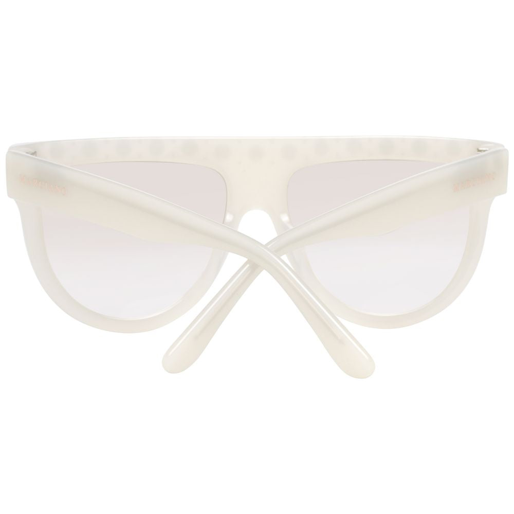 Marciano by Guess White Plastic Sunglasses