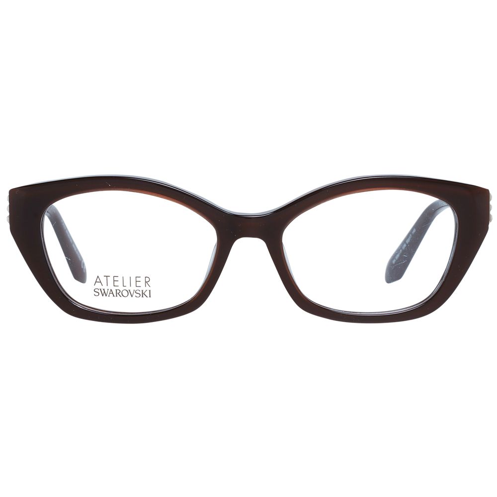 Atelier Swarovski Brown Women Glasses Frame