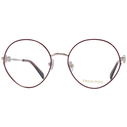 Emilio Pucci Red Metal Glasses (Frames)