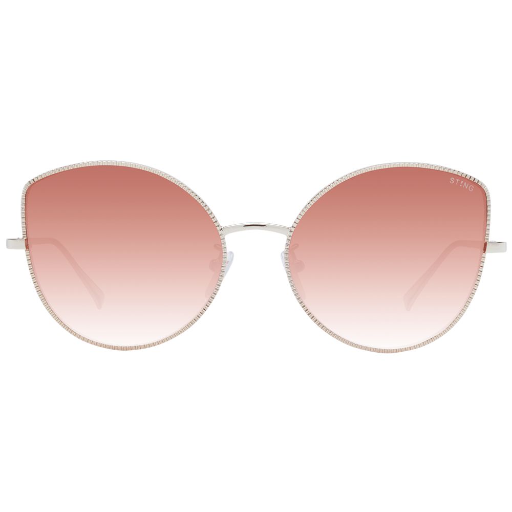 Sting Rose Gold Metal Sunglasses