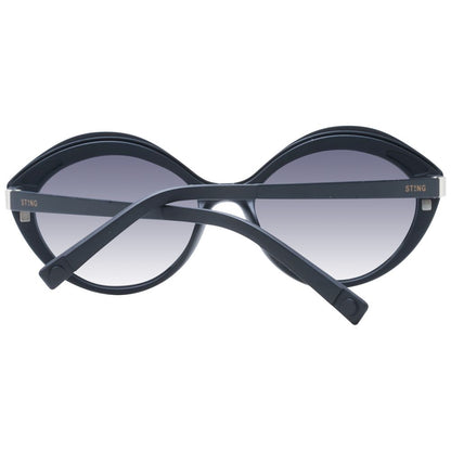 Sting Black Plastic Glasses (Frames)
