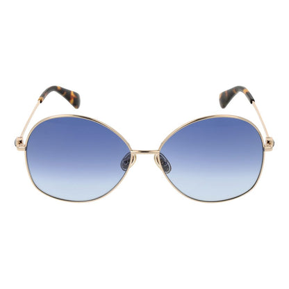 Max Mara Gold Metal Sunglasses