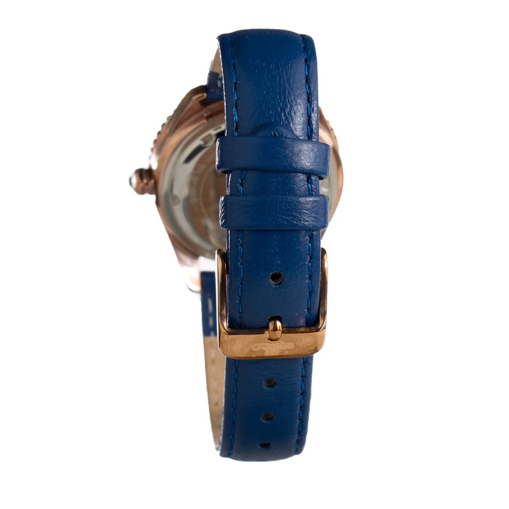 Folli Follie Blue Leather Dress Watch
