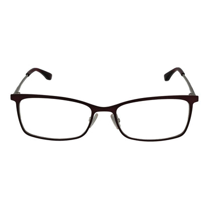 Hugo Boss Burgundy Stainless Steel Glasses (Frames)