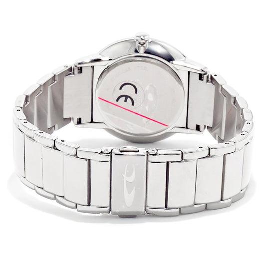 Chronotech Silver Stainless Steel Dress Watch