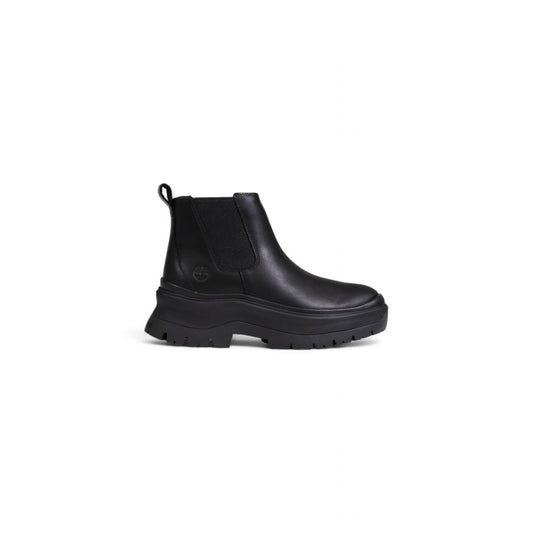 Timberland Black Leather Ankle Boots
