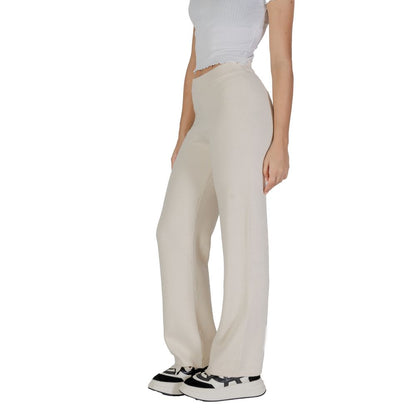 Vero Moda Cream Viscose Pant