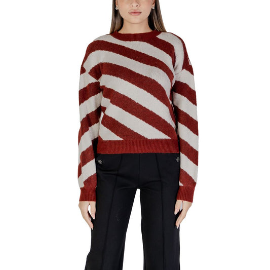 Vero Moda Bordeaux Recycled Polyester Sweatshirt
