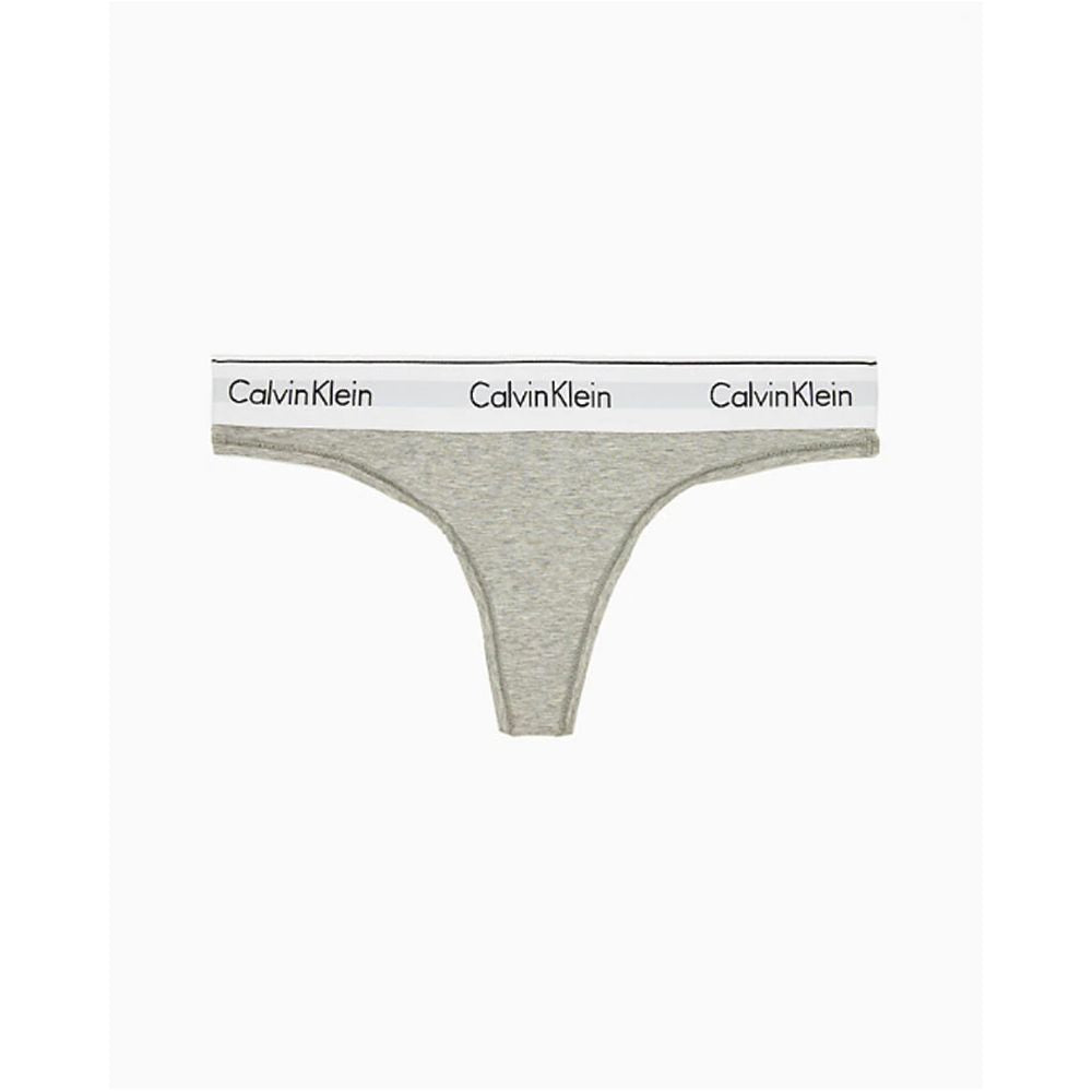 Calvin Klein Underwear Gray Cotton Pantie