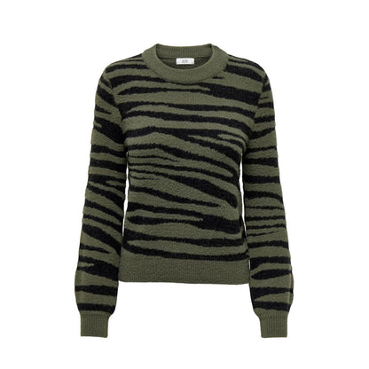 Jacqueline De Yong Green Nylon Sweatshirt