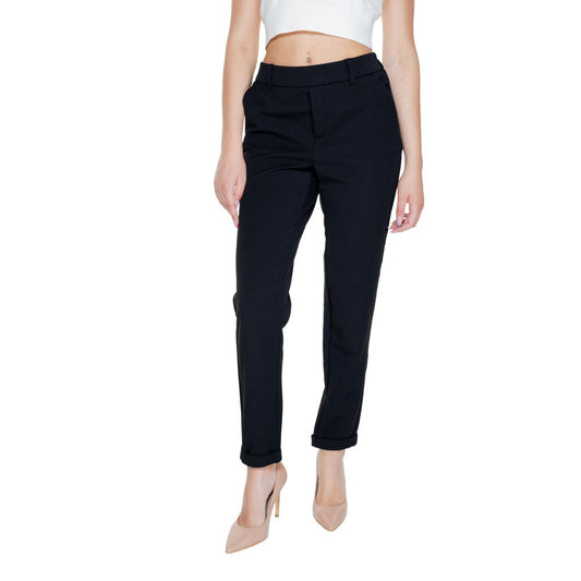 Vero Moda Black Polyester Pant