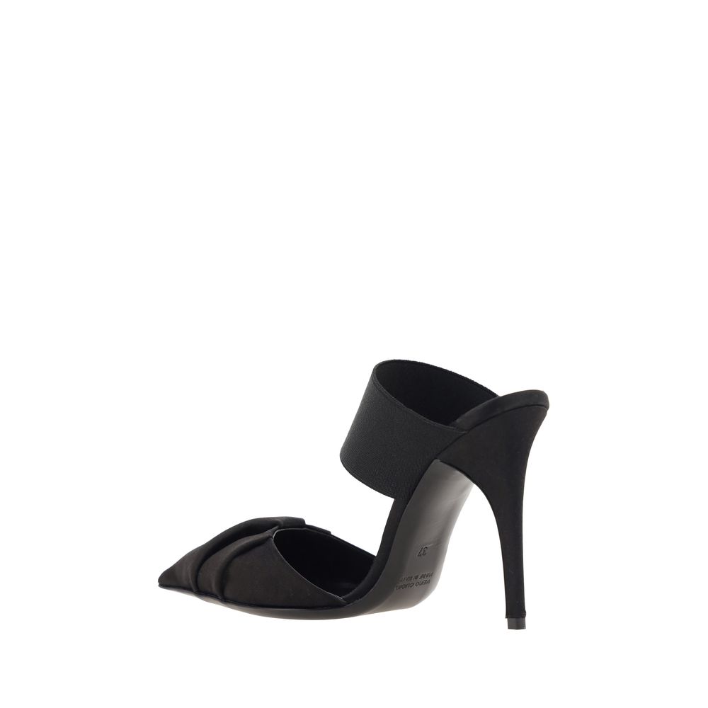 Bruno Frisoni Black Calf Leather Bos Taurus High Heel Pumps