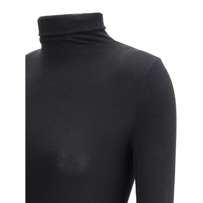 Wolford Black Polyamide Top