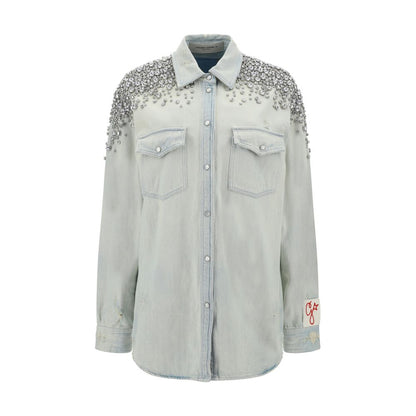 Golden Goose Blue Denim Shirt