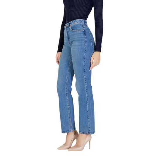 Vero Moda Light Blue Cotton Mom Jean