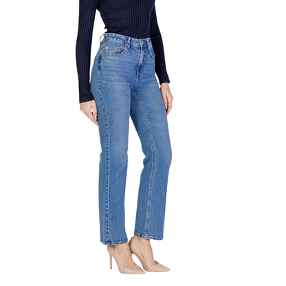 Vero Moda Light Blue Cotton Mom Jean