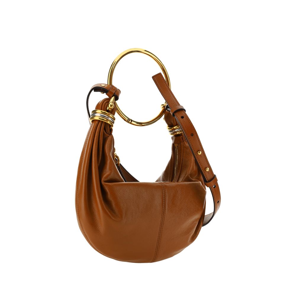Chloé Brown Calf Leather Bos Taurus Handbag