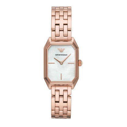 Armani Rose Gold Stainless Steel Watch