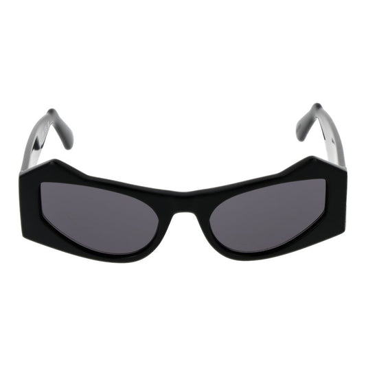 GCDS Black Acetate Sunglasses