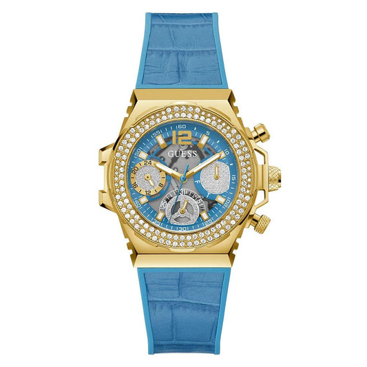 Guess Blue Synthetic Sport Watch