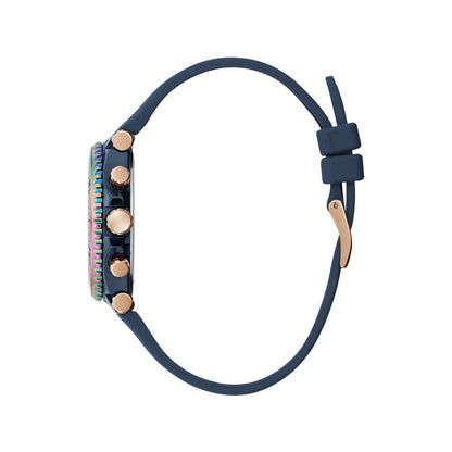 Guess Blue Synthetic Dress Watch