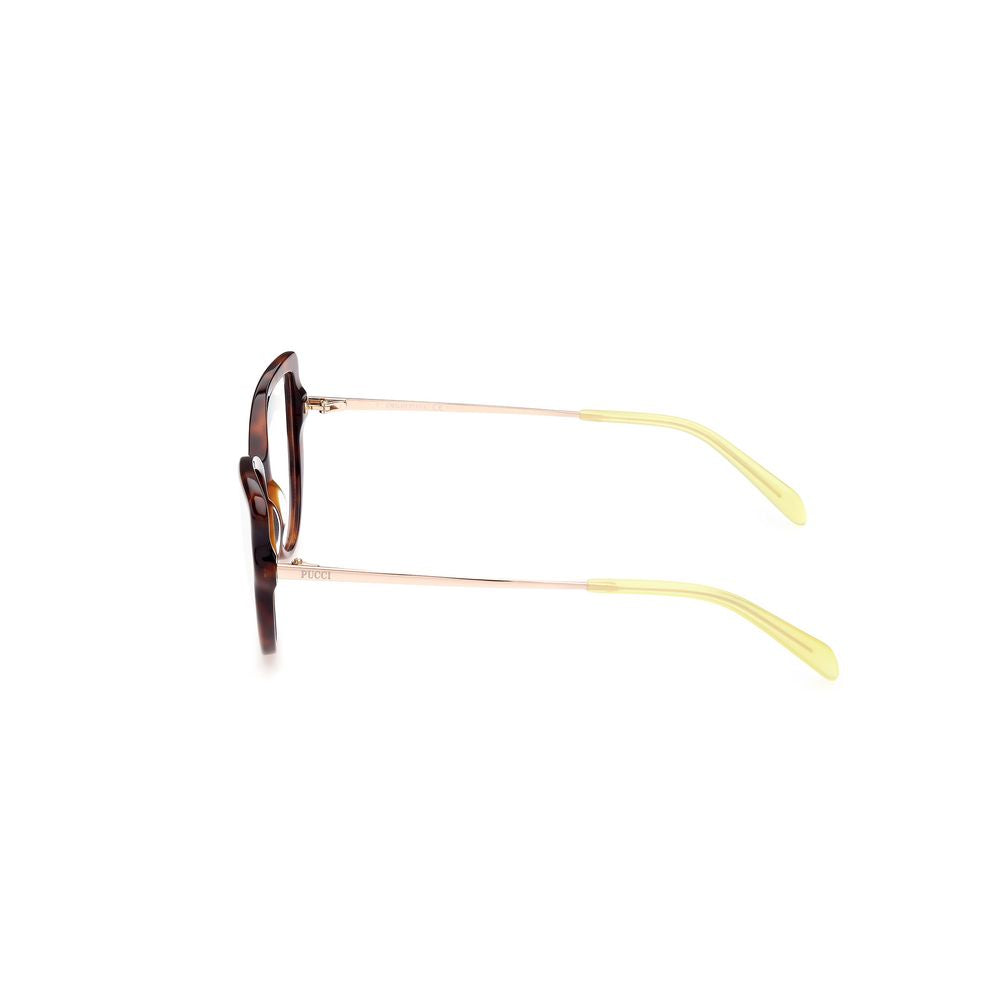 Emilio Pucci Brown Acetate Glasses (Frames)