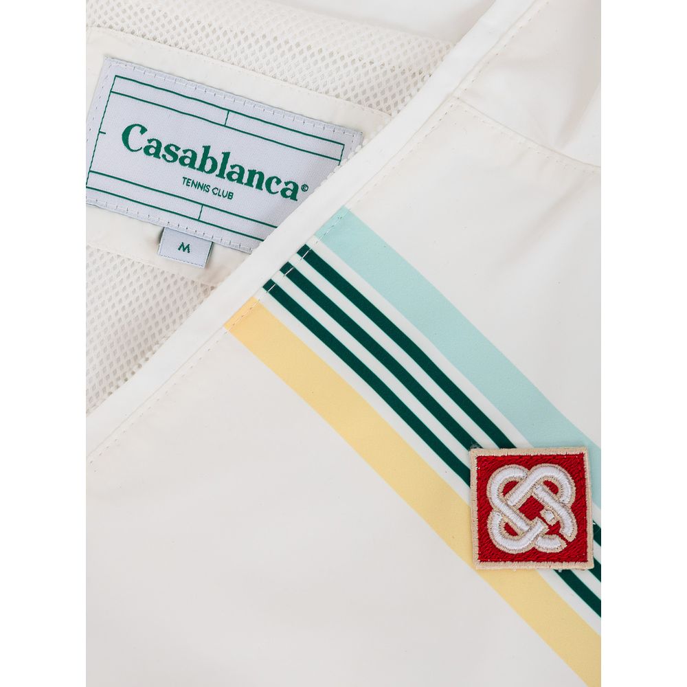 Casablanca White Polyester Sweatshirt