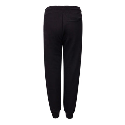 GCDS Black Cotton Joggers (Workout Pants)