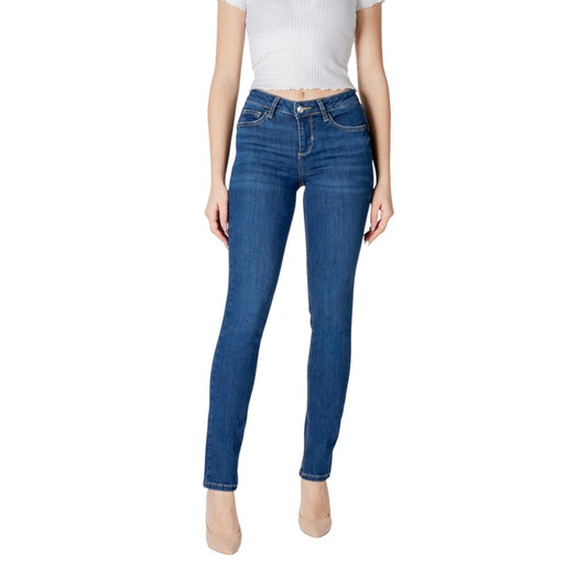 Liu Jo Blue Cotton Mom Jeans