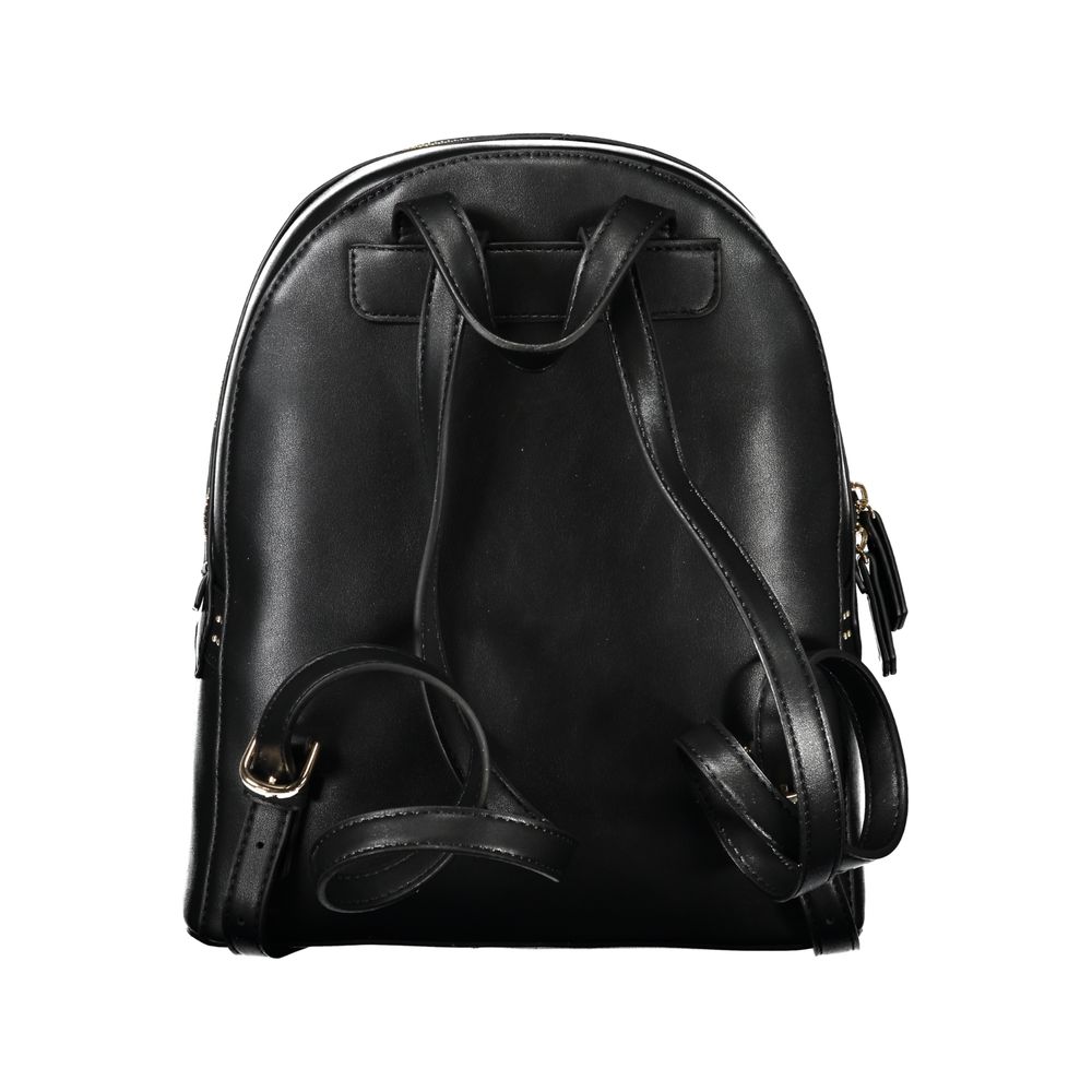 Mario Valentino Black Polyethylene Women Backpack