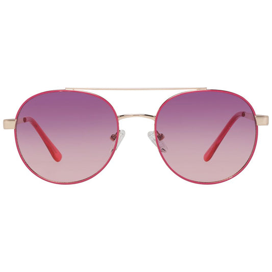 Guess Pink Metal Sunglasses