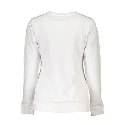 Cavalli Class White Cotton Women Sweater
