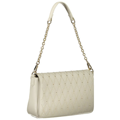 Mario Valentino White Polyethylene Handbag
