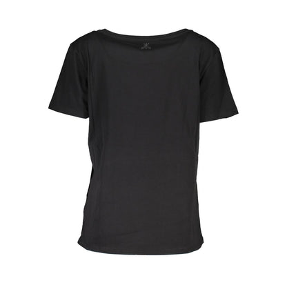 Patrizia Pepe Black Cotton Women T-Shirt