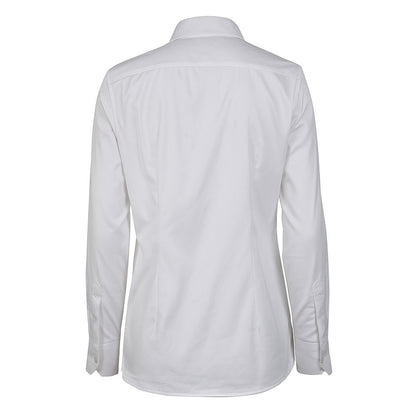 Made in Italy White Cotton Women's Shirt