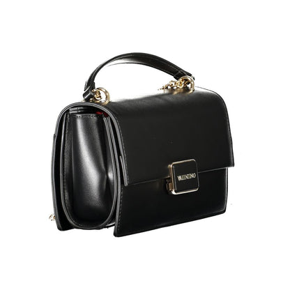 Mario Valentino Black Polyethylene Women Handbag
