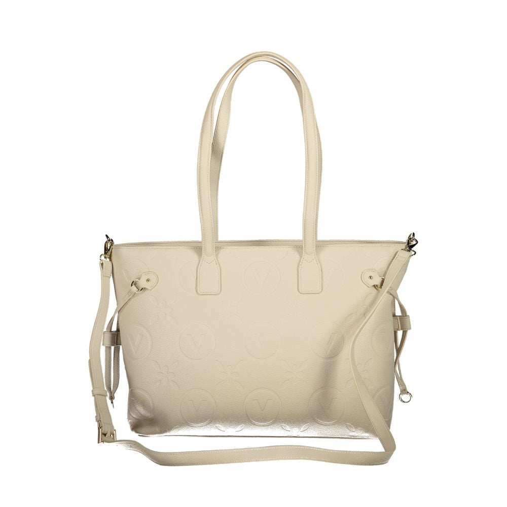 Mario Valentino Beige Polyethylene Handbag