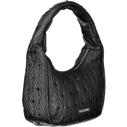 Mario Valentino Black Polyethylene Women Handbag