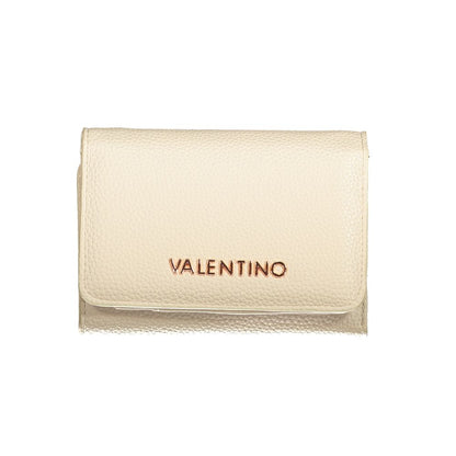 Mario Valentino Beige Polyethylene Wallet