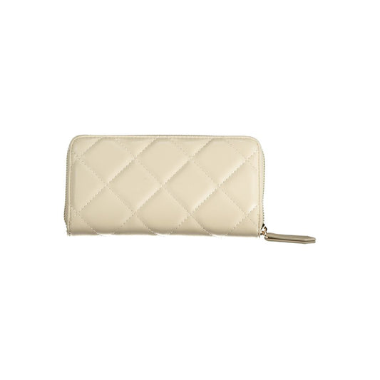 Mario Valentino Beige Polyethylene Wallet