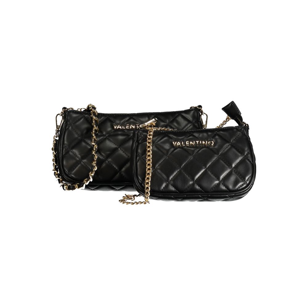 Mario Valentino Black Polyethylene Handbag