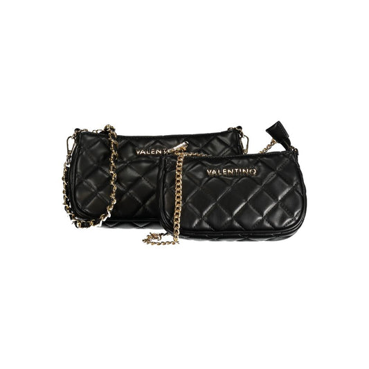 Mario Valentino Black Polyethylene Handbag