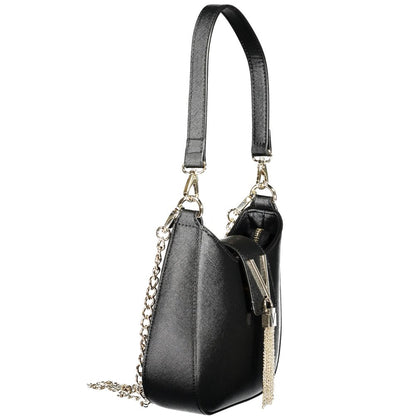Mario Valentino Black Polyethylene Women Handbag