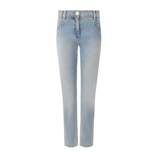 Balmain Blue Cotton Women's Jeans