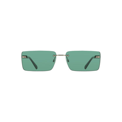 Calvin Klein Green Metal Sunglass